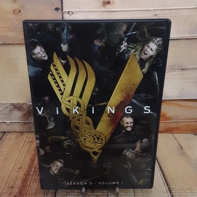 Vikings Season 5 Volume 1 DVD Used 2018 History Channel Series - Image 1 of 4