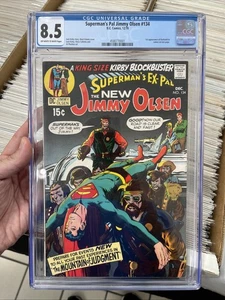 1970 Jimmy Olsen #134 DC Comics CGC 8.5 1st Appearance of Darkseid ***Key*** - Picture 1 of 10