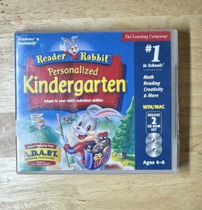 Reader Rabbit's KINDERGARTEN Ages 4 to 6 Educational PC Software - Picture 1 of 2