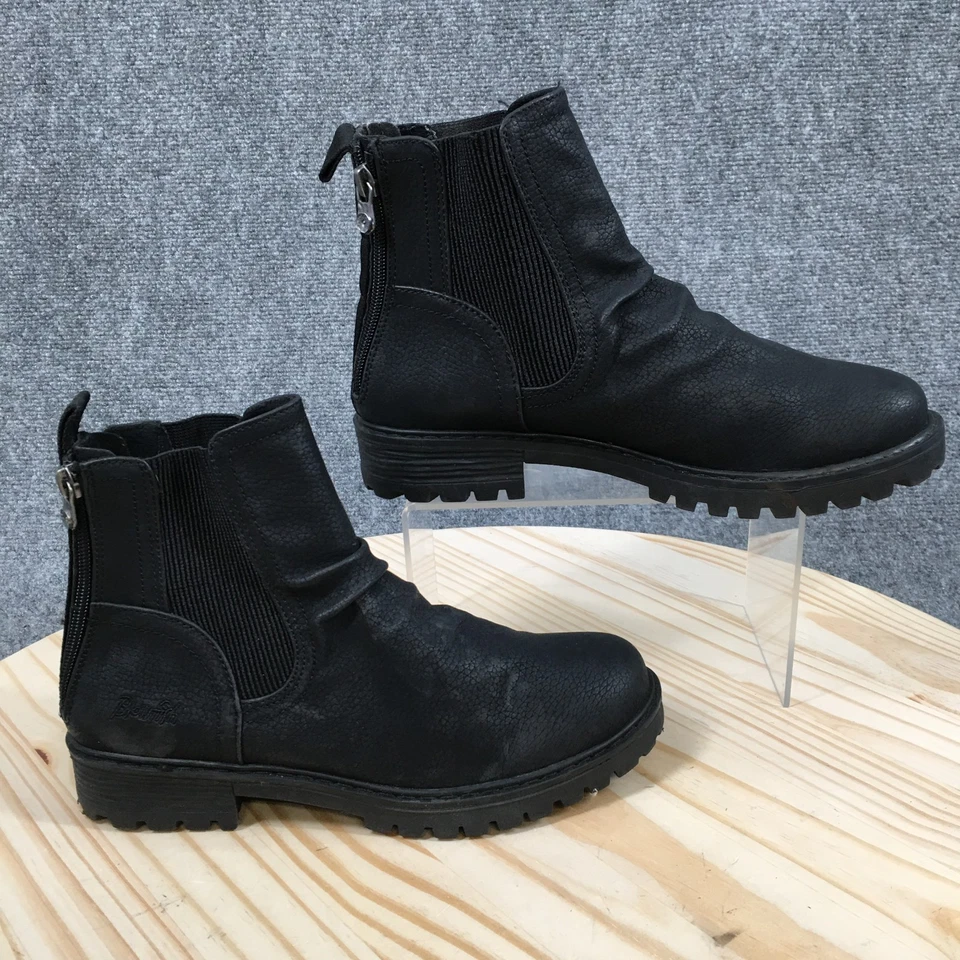 Blowfish Malibu Botas Mujer 8 Levorah Botín Negro Informal Confort Bloque Foto 1 de 4