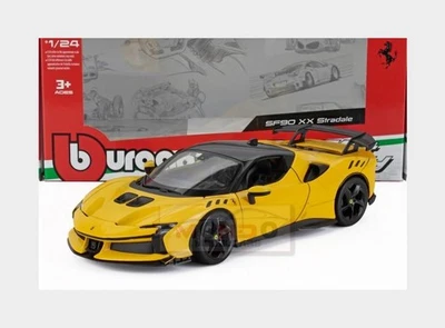 1:24 BURAGO Ferrari Sf90 Xx Stradale 2024 Yellow BU26032Y - Immagine 1 di 2