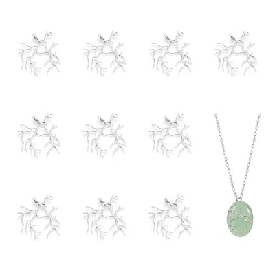 Заготовки для подвески когтей в форме ветвей деревьев 10 шт., металлический подвесной лоток для DI... - Изображение 1 из 4