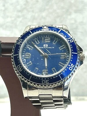 Reloj OCEANAUT MUJER CAMARA Cara Azul Vista Rara Probado Cara Azul OC9814 Foto 1 de 4