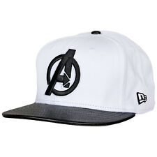 Avengers Minimalist Symbol w/Pebbled Brim New Era 59Fifty Fitted Hat Black