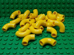 ** 25 CT LOT ** LEGO NEU gelb gebogene Achse Verbinder Stücke - Bild 1 von 1