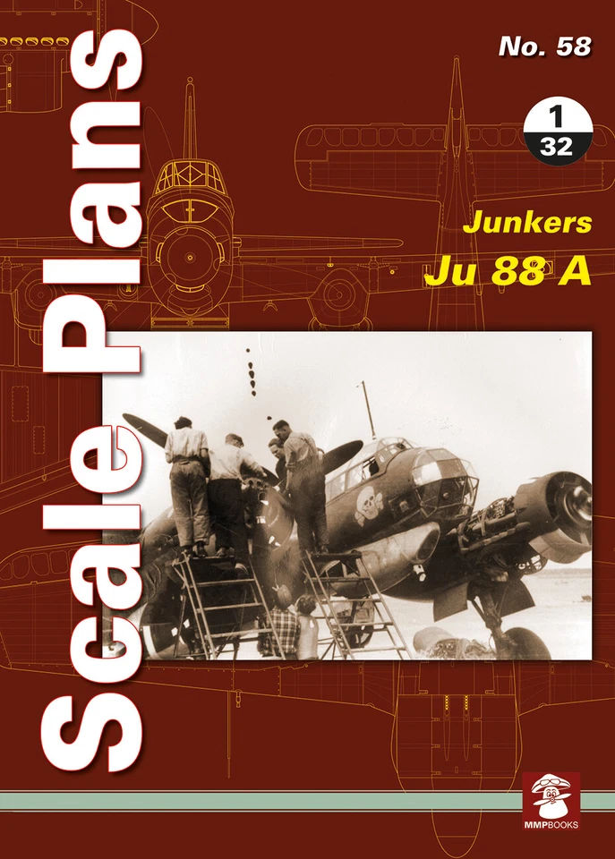 Piani in scala n. 58 - Junkers Ju 88 A 1/32 - Immagine 1 di 1