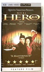 BRAND NEW PSP PLAYSTATION PORTABLE "HERO" JET LI UMD MOVIE BY QUENTIN TARANTINO - Picture 1 of 2