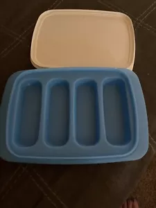 Tupperware # 6820A Snack Bar Keeper Macchina per barrette di granola blu - Foto 1 di 4