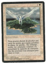 ► magic-style ◄ mtg-island sanctuary-French revised fbb-played/poor