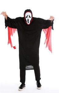 Kostüm Herren Damen Unisex Halloween Geist Gespenst Serienkiller Gr M/L M-0001 - Bild 1 von 5