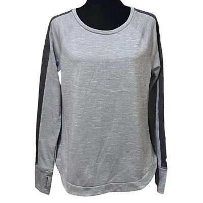 C9 Champion Lightweight Sweatshirt Activewear Athleisure Gray Black Size Medium - Image 1 of 4