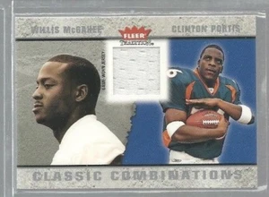  2003 Fleer Tradition Classic Comb. Memorabilia #13 mcgahee/portis (ref42488) - Picture 1 of 1