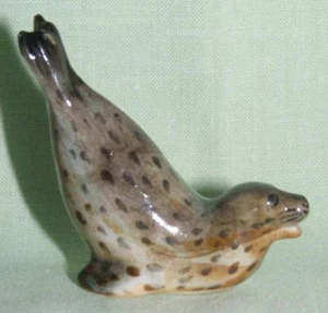 Figura de animal de porcelana en miniatura Klima león marino cola arriba E202 - Imagen 1 de 1