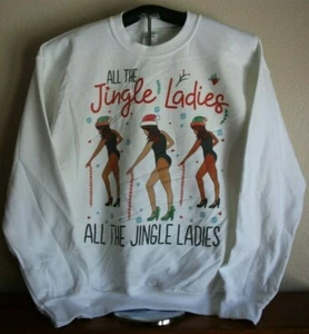 ALL THE JINGLE LADIES - ALL THE JINGLE LADIES - Felpa, Large, Bianco - Foto 1 di 5