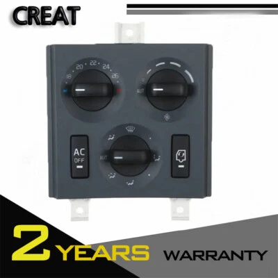 Interruptor combinado del panel de la unidad de control de aire acondicionado apto para camión Volvo FM FH negro 21318123 Foto 1 de 4