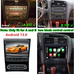 9" Android 13.0 Stereo Radio GPS For Lexus GS300 GS400 GS430 1998-2005 & Carplay