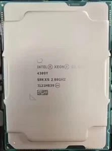 Intel Xeon Silver 4309Y LGA4189 2.80GHz 8C/16T 12MB CPU Official version - Afbeelding 1 van 2