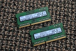 Samsung 8GB(2 x 4GB) M471B5173EB0-YK0 PC3L-12800S DDR3 SODIMM Laptop RAM - Zdjęcie 1 z 2