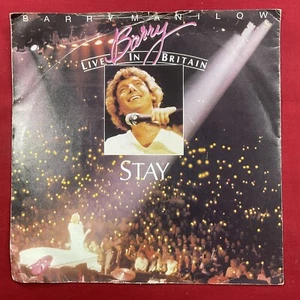 Barry Manilow, Stay, Arista Records, 7” Vinyl Single 1982 Record - Picture 1 of 4