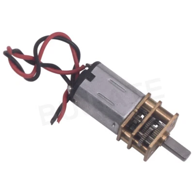 Mini N20 3V-6V DC Getriebemotor langsam Geschwindigkeit Vollmetall Getriebe - Bild 1 von 4