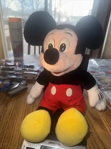 Vintage Mickey Mouse Plush Disneyland Walt Disney World Souvenir Stuffed Toy 14” - Picture 1 of 2