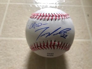Dereck Rodriguez SIGNED AUTOGRAPHED RAWLINGS BASEBALL San Francisco Giants STAR - Picture 1 of 2