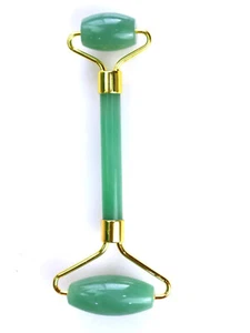 Natural Dongling Jade Face Massager Beauty Tool Hand-held double-head massage - Picture 1 of 10