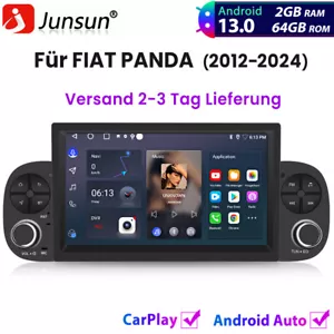 Für FIAT PANDA 312 2012-2024 Carplay Autoradio GPS NAVI BT DAB+ Android13 2+64GB - Bild 1 von 16