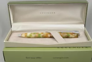 Levenger True Writer French Impressions & Chrome Ballpoint Pen - New In Box - Picture 1 of 3