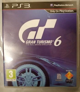 Gran Turismo 6 (Sony PlayStation 3, 2013) With Manual - Very Good Condition - Picture 1 of 1