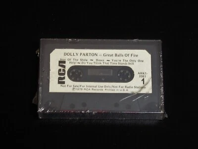 Dolly Parton-Great Balls Of Fire-ORIGINAL 1979 U.S. PROMO Cassette-SEALED! - Image 1 of 2