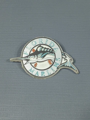 FLORIDA MARLINS Vintage Miami MLB Rubber Baseball  Standings Board Fridge Magnet Cover