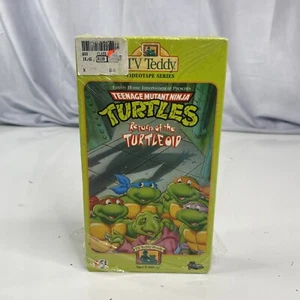 Vtg 1993 Teenage Mutant Ninja Turtles Return of the Turtleoid VHS Tape TV Teddy - Picture 1 of 9