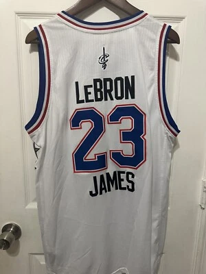 Adidas NYC NBA All Star Game 2015 Lebron James Jersey Large Stitched - Image 1 of 4