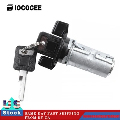 Interruptor de arranque de cilindro de bloqueo de encendido y kit de llave apto para 82-96 Chevy 16627130 Foto 1 de 4