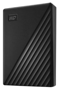 WD - My Passport USB 3.0 Pemacu Keras Mudah Alih, 4TB Hitam - Picture 1 of 3