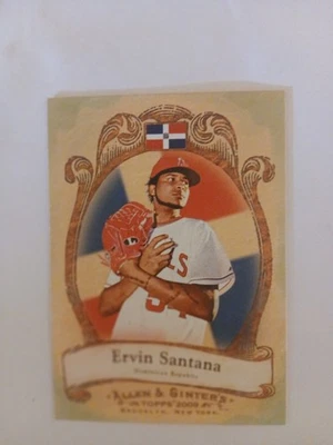 Ervin Santana 2009 Topps Allen And Ginter National Pride #NP1 - Image 1 of 2