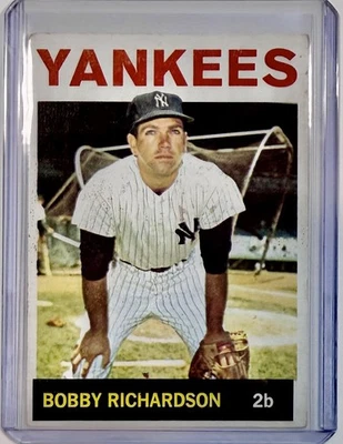 1964 Topps - Bobby Richardson - #190 - New York Yankees - Near Mint Condition - Image 1 of 2