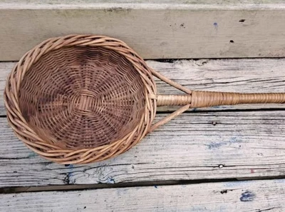 Cesta de donación de ofrendas de la Iglesia del Sur primitiva temprana mango extendido *rara* Foto 1 de 4