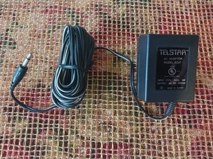 Coleco Telstar AC Adaptor Model 6041 Vintage DC Out 9V 100mA Power Supply - Picture 1 of 3