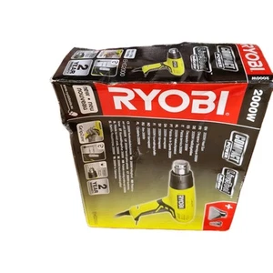 Hot air gun heat blower - Ryobi - 600°C - power 500 l/min - 2000 W.New. - Picture 1 of 6