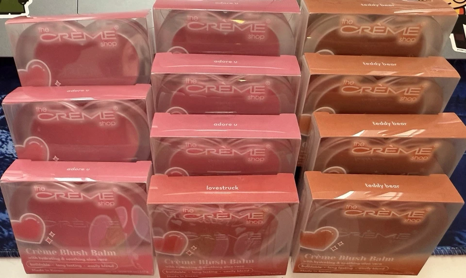 Paquete de revendedores - Bálsamo rubor crema The Crème Shop cantidad. 11 Foto 1 de 1