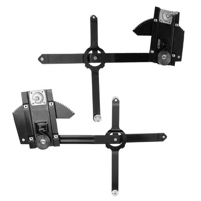 Reguladores de ventana delanteros izquierdo derecho para GMC Jimmy 1977-1984 2 piezas sin motor Foto 1 de 4