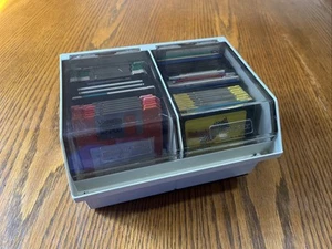 Lot Of 55 3.5 Inch Disks With 9x7 Case Vintage - Picture 1 of 16
