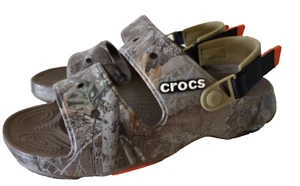 Crocs Classic All Terrain Realtree EDGE Camo Sandals Men’s 10 Womens 12 - Picture 1 of 6