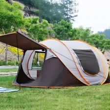 Large Family Outdoor Pop Up Tent for 3-8 Person with UV Resistance & Quick Setup
