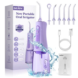 Electric Water Jet Pick Dental Flosser Oral Irrigator Teeth Tooth Wash Cleaning - Picture 1 of 11