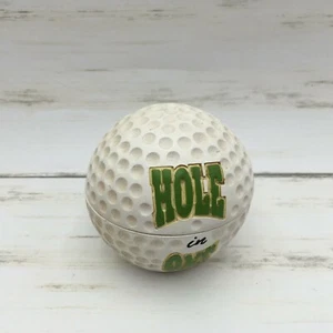 Caja de baratijas para bolas de golf Russ Berrie desbloquea tu agujero potencial en uno - Imagen 1 de 6