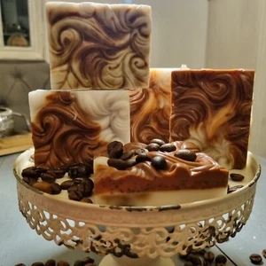 Kaffeeseife Küchenseife Seife Geruchskiller Naturseife Handarbeit - Bild 1 von 7