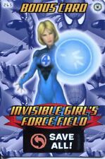 Spiderman Heroes And Villains Card #265 Invisiible Girls Force Field